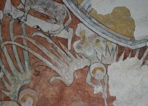 Freigelegte mittelalterliche Wandmalereien werden vorgestellt
