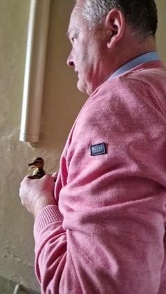 Florian Schmidt nahm zwei Ausreißer in Obhut.