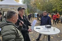 Vergabe der Urkunden und Spendertafeln.