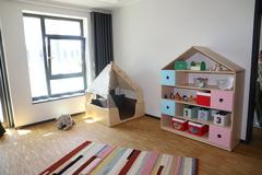 Die Spielräume sind gemütlich gestaltet.