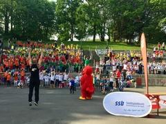 Erwärmung mit Sebastian Kopke und "Fritzi"