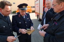 Seit 70 Jahren Feuerwehrmann