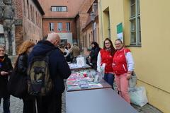 An Ständen gab es Tipps gegen Gewalt