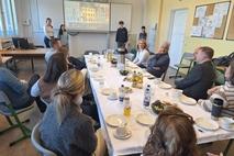 Stippvisite im van Saldern-Gymnasium.