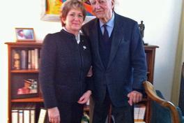 Oberbürgermeisterin trifft Altbundespräsident