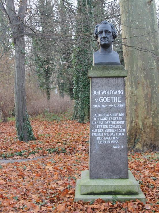 Das Goethe-Denkmal
