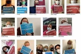 Selfie Galerie füllt sich – Aktion zur Einhaltung der A+H+A+C+L Formel erfolgreich gestartet