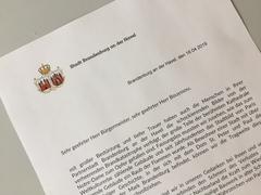 OB Steffen Scheller und SVV-Vorsitzender sind erschüttert über den Brand der Kathedrale Notre-Dame