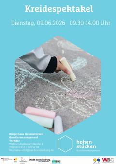 Poster für Kreidespektakel.