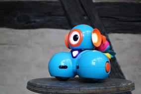 blauer Roboter