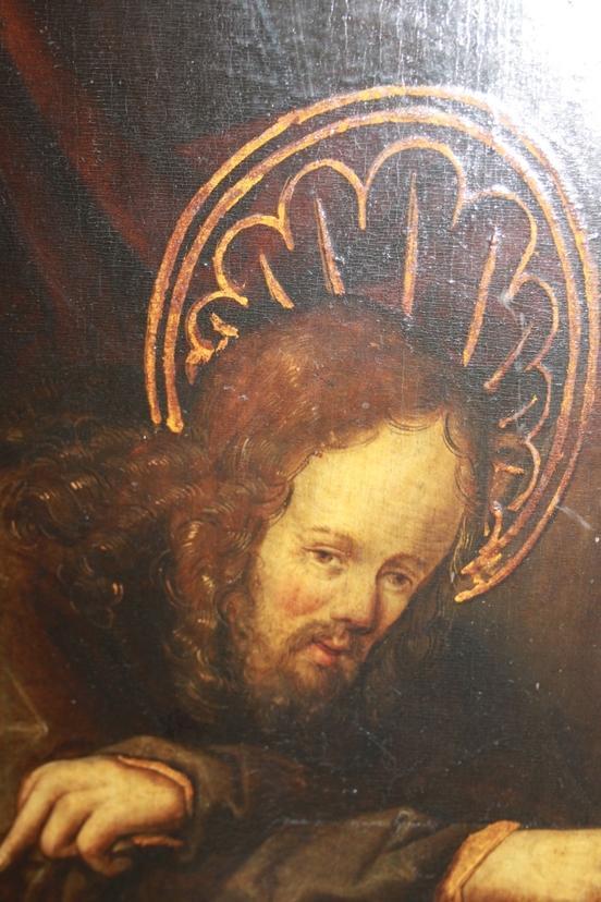Christus am Ölberg (Ausschnitt), Öl auf Holz, um 1500, Foto: Stadtmuseum