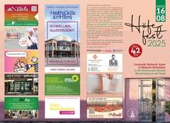 Flyer zum Höfefest 2025.