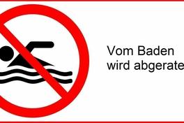 Wasserqualität an der Badestelle Grillendamm ist beeinträchtigt