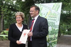 Fördermittel für Marienberg übergeben