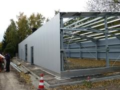 Bald kann die Technik sicher eingelagert werden.