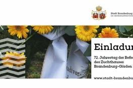 Kranzniederlegung zum 72. Jahrestag der Befreiung des Zuchthauses Brandenburg-Görden