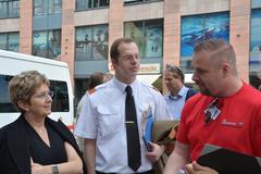 Übung auf dem Nst. Markt (Quelle: Johanniter)