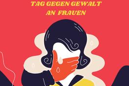 Logo für den Tag gegen Gewalt gegen Frauen