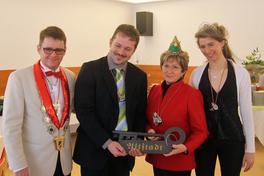 Stadtschlüssel wieder im Rathaus