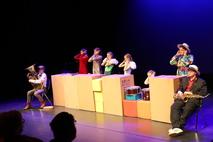 Die Theatergruppe der Galerie Sonnensegel