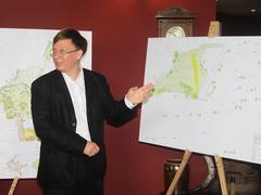 Erläuterungen zum Projekt vom beauftrtagten Landschaftsarchitekten.