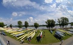 So voll, wie hier bei der DJM 2014, wird es auf dem Sattelplatz auch bei den großen nationalen Ruder-Events in den kommenden Jahren werden.