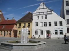 Die Bibliothek von außen