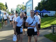 Auch beim Deutschen Team war die Vorfreude auf den Beginn der Kanu-Polo-EM zu spüren.