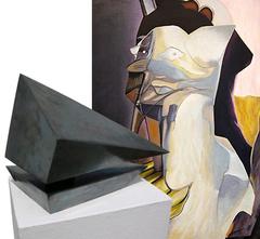 Bild zeigt eine Collage der aktuellen Skulpturausstellung.