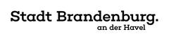 Logo Stadt Vorlage RGB_affinity Logo mit dem Text: Stadt Brandenburg. an der Havel