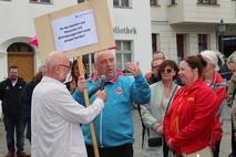 Mit dabei waren auch Vertreter der Lafim Diakonie.