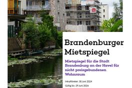Ansicht Titel Mietspiegel Brandenburg an der Havel