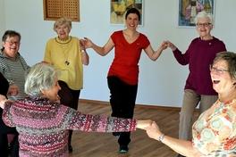 Das Trittsicher-Projekt sieht auch tänzerische Einheiten vor