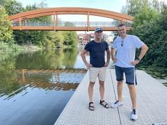 Uwe Dombrowski und Lars Beilfuß