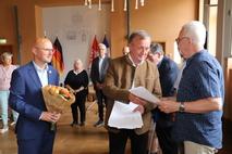 Glückwünsche gab es von Andreas Erlecke und Daniel Keip.