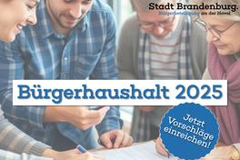Aufruf zum Bürgerhaushalt 2025