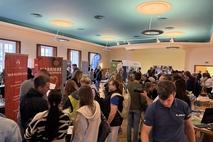 Andrang an den Ständen