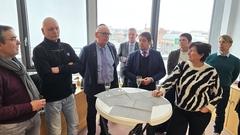 Kreishandwerksmeister Sven Schindler äußerte den Wunsch nach Handwerkerparkausweisen und wünscht sich eine Einführung der Ausbildungspflicht.