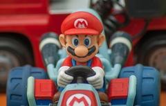Mario auf einem Cart