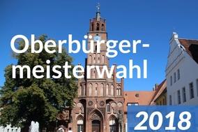 Zugelassene Wahlvorschläge zur Oberbürgermeisterwahl am 25. Februar 2018 in der Stadt Brandenburg an der Havel