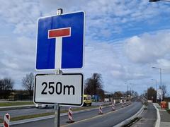 Die Beschilderung ist eindeutig.