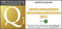 Stadtwerke Brandenburg wurde als "Herausragender Regionalversorger" ausgezeichnet