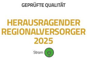 Stadtwerke Brandenburg wurde als "Herausragender Regionalversorger" ausgezeichnet