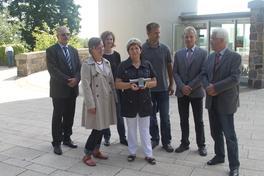 Leit- und Informationssystem auf der Friedenswarte wurde seiner Bestimmung übergeben