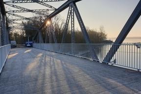 Ansicht Plauer Brücke Richtung Brandenburg