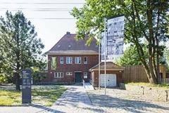 rotes Backsteinhaus