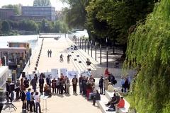 neu gestaltete Salzhofufer an die Bürgerinnen und Bürger sowie Gäste der Stadt übergeben.