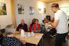 Im Gespräch mit Kursteilnehmern