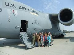 auf dem Flugplatz in Ramstein