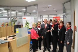 Sparkasse wiedereröffnet